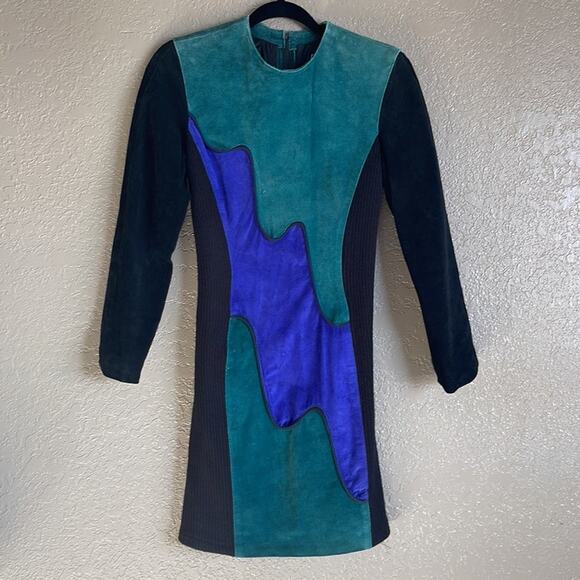 Phoenix Suede Wave Dress M INV6 - Picture 11 of 11